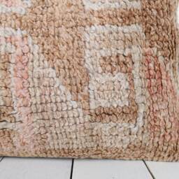 Vintage Turkish Kilim Lumbar Pillow Cover 12x24 Inch, Handmade - thumbnail 2