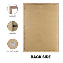 Modern Sleek Style Rustic Oak Picture Frames Photo Frame Clearance Stock Reduced Prices A6 8x12 6x8 5x7 4x6 8x10 - thumbnail 2