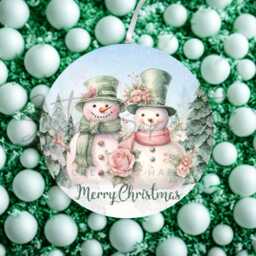 Personalised Christmas Decoration - Family Gift Custom Bauble Stocking Filler Eve Box - thumbnail 1
