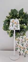 Cordless Touch Lamp. Beautiful Gisela Graham Inspired Dandelion & Bee Usb Rechargeable Lamp.other Designs Availablehand Decorated - thumbnail 1