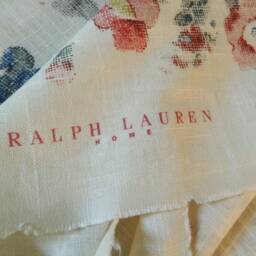 Ralph Lauren Jardin Floral Summer Canvas Decorative Throw Pillow Euro Sham Lumbar Cover Shabby Chic Single Sided Made To Order/England - thumbnail 4