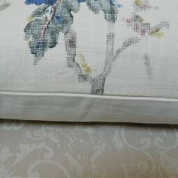 Ralph Lauren Jardin Floral Summer Canvas Decorative Throw Pillow Euro Sham Lumbar Cover Shabby Chic Single Sided Made To Order/England - thumbnail 3