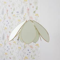 Double Flower Pendant Light - Fresh Mint - thumbnail 3