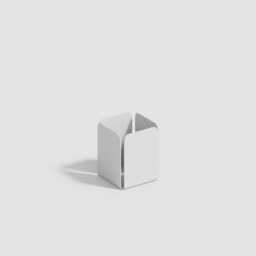 steel Toothbrush Holder Modern Bathroom Organizer - Brush Cup - thumbnail 2