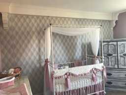 3D Rhombus Wallpaper Wall Mural Decor For Bedroom Geometric Customizable Removable - thumbnail 1