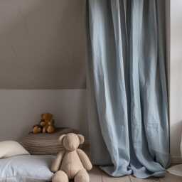 Ready To Go Premium Linen Curtains - 1 Panel Ties Or Rod Pocket Options Drapes in 40 Colors Mothers Day Gift, Home_1012 - thumbnail 3