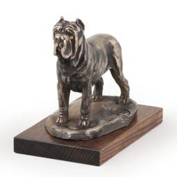 Mastino Neapolitano, Dog Wooden Base Statue, Limited Edition, Artdog - thumbnail 1