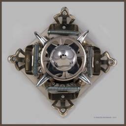 Assemblage Spinning Sculpture Art, Titled Spring Point Corner