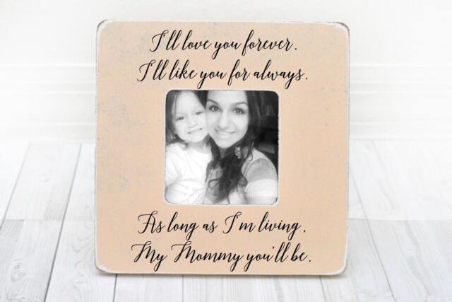 "Personalized Picture Frame Gift For Mom " - image 1