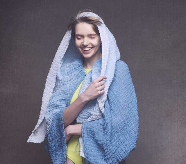 Multifunctional Spa Wrap Composition Of 100% Linen, Innovative Design, Good Absorption Beach Towel, Wearable Textiles, Women Sauna Sarong - image 1