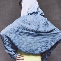 Multifunctional Spa Wrap Composition Of 100% Linen, Innovative Design, Good Absorption Beach Towel, Wearable Textiles, Women Sauna Sarong - thumbnail 2