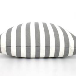 Grey & White Striped Pillow Cover, All Sizes, Home Gifts For You - thumbnail 3
