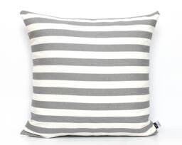 Grey & White Striped Pillow Cover, All Sizes, Home Gifts For You - thumbnail 1