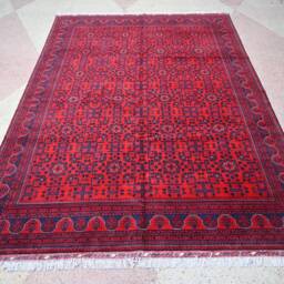 Large Bokhara Rug, 11.6 X 8.2 Ft, Sale Price, Afghan Turkmen, 100% Wool, Khal Mohamadi Kunduz Handmade Rug, Turkoman Oriental Rug - thumbnail 2