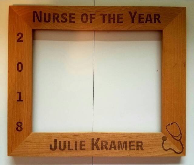 Nurse Of The Year Gift, Graduation Personalized Picture Frame