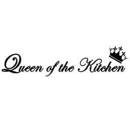 Queen Of The Kitchen Vinyl Wall Art Decal Quote Home Decor - Vwaq - thumbnail 2