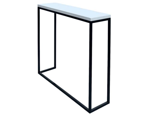 Mild Steel Console Table Radiator Cover Quartz Worktop - image 1