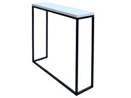 Mild Steel Console Table Radiator Cover Quartz Worktop