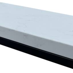 Mild Steel Console Table Radiator Cover Quartz Worktop - thumbnail 3