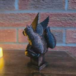 Freyja Bust With Cats - Norse Mythology Decor Ornament Figure - thumbnail 4