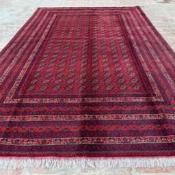 6x9 Handmade Afghan Wool Rug - Large Handwoven Boho Oriental Carpet Oversized Area For Living Room, Bedroom Or Dining Space Decor - thumbnail 2