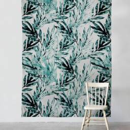 Palm Leaves - Wall Tapestry Tapestry Hangings Wanderlust Bohemian Home Decor Dorm T#33 - thumbnail 2