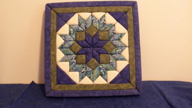 Purple Star Wall Hanging - image 1