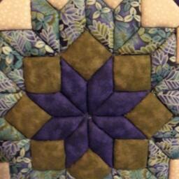 Purple Star Wall Hanging - thumbnail 2