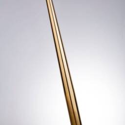 Set Of 4 Gold Tapered Dining Table Metal Legs, Live Edge Mid Century Replacement Legs - thumbnail 2