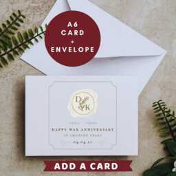 16Th Wedding Anniversary Candle Gifts Gift Card Wax W - thumbnail 3
