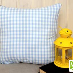 Pillow, Pillowcase, Decorative Pillow Vichy Check, Also As A Set With Hot Water Bottle - thumbnail 3