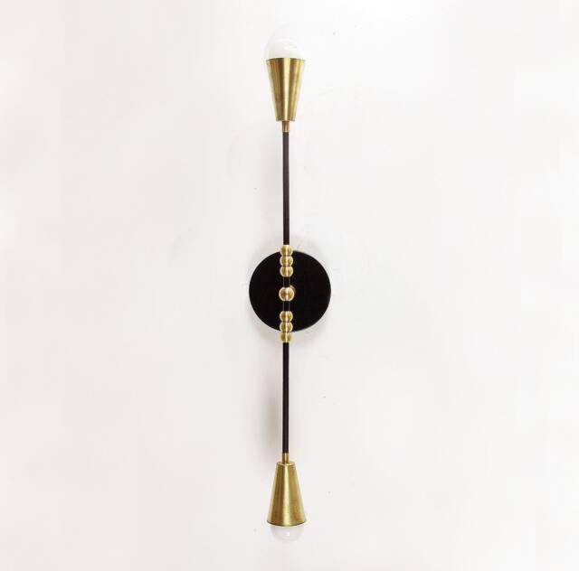 Modern Bathroom Vanity Wall Sconce Light Lighting Hallway Lights Brass - image 1