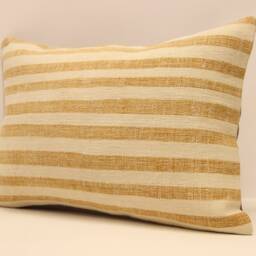 Throw Lumbar Kilim Pillow 14x20 in - 35x50 cm Boho Pillowcover Kilim Cushion Cover Tribal Pillow 4Bef-561 - thumbnail 3
