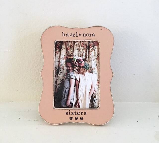 Sister Gift, Sister Picture Frame, Big Sister, Little Personalized Gift For Sisters, Sibling Frame - image 1
