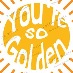You're So Golden Lyric Art Print - A4 Music Poster - thumbnail 2
