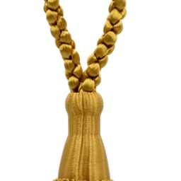 "D??copro Curtain & Drapery Tassel Tieback, Adjustable Cord Length, Length 5 1/2"", Spread 24" - thumbnail 2