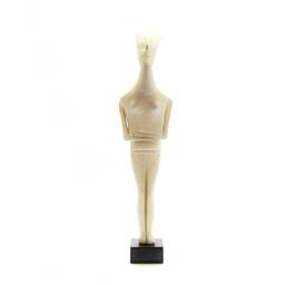 Big 29 Inches Abstract Ancient Greek Geometrical Female Statue Cycladic Art , Reproduction National Archaeological Museum Athens - thumbnail 4