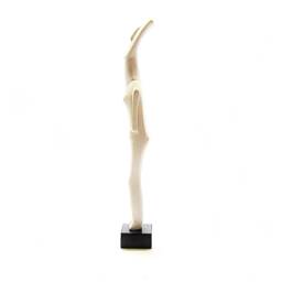 Big 29 Inches Abstract Ancient Greek Geometrical Female Statue Cycladic Art , Reproduction National Archaeological Museum Athens - thumbnail 2