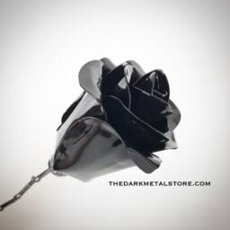 Set Of 3 Black Eternity Roses - thumbnail 4