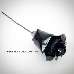 Set Of 3 Black Eternity Roses - thumbnail 3