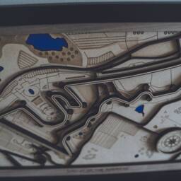 Circuit Of The Americas F1 Grand Prix Layered Wall Hanging, Cota Art - Gift - thumbnail 4