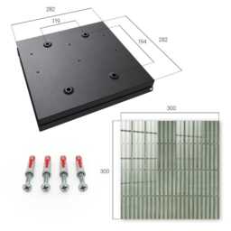 Green Pattern Wall Mounted Key Cabinet, Industrial Box, Minimalist Textures, For Lovers Of Modern Design - thumbnail 4