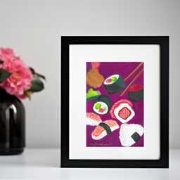 Sushi Wall Art Print - thumbnail 2