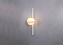 Vanity Light - Modern Wall Sconce White Lights- Mid Century Fixture