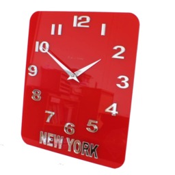 Roco Verre Acrylic Gloss Timezone World Wall Clock - thumbnail 2