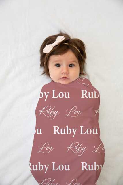 Personalized Baby Name Blanket, Gift, Custom Coming Home, Gender Neutral Hospital Shower Js25 - image 1