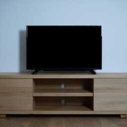 Hand-Crafted Oak Tv Media Cabinet - Stand Storage Solid Clear Finish - thumbnail 3