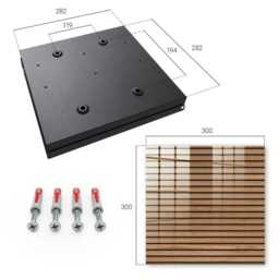 Wooden Panels Wall Mounted Key Cabinet, Brown Box For Home, Minimalist Textures, Lovers Of Natural Materials - thumbnail 4