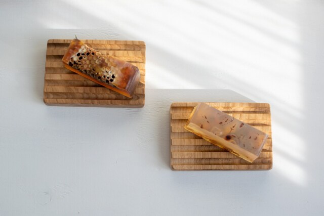 Soap Wood Dish, Bathroom Tray, Wave Tray, Bottle Holder, Plant Stand, Home Decor, Bath Board, Coffee Cup Tray - image 1