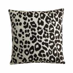Schumacher Iconic Leopard Indoor Outdoor Designer Cushion Cover - thumbnail 1